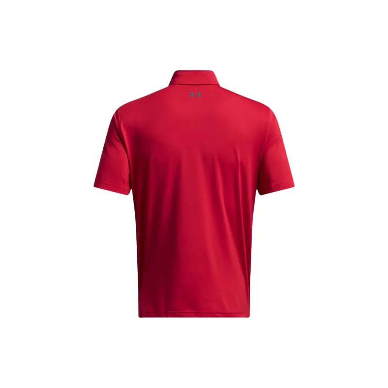 Under Armour Collegiate FW24 Polo Shirt Men's Red-1