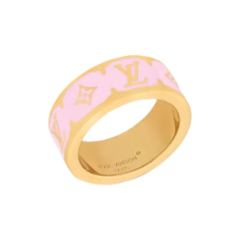 LOUIS VUITTON M1568L Nanogram Enamel Ring-1