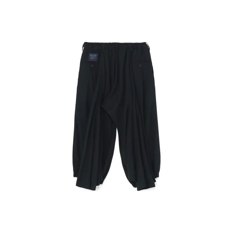 Yohji Yamamoto Drawstring waist Crow Trousers-1