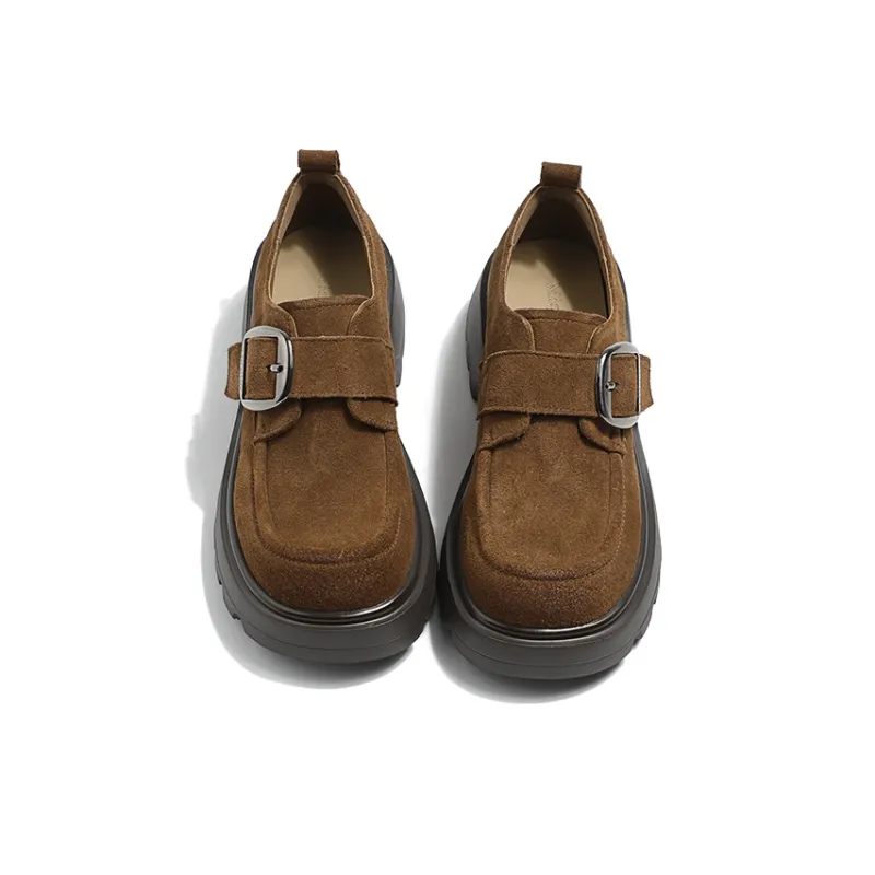MIS. DANNY Casual Single Shoes Women's Coffee-1