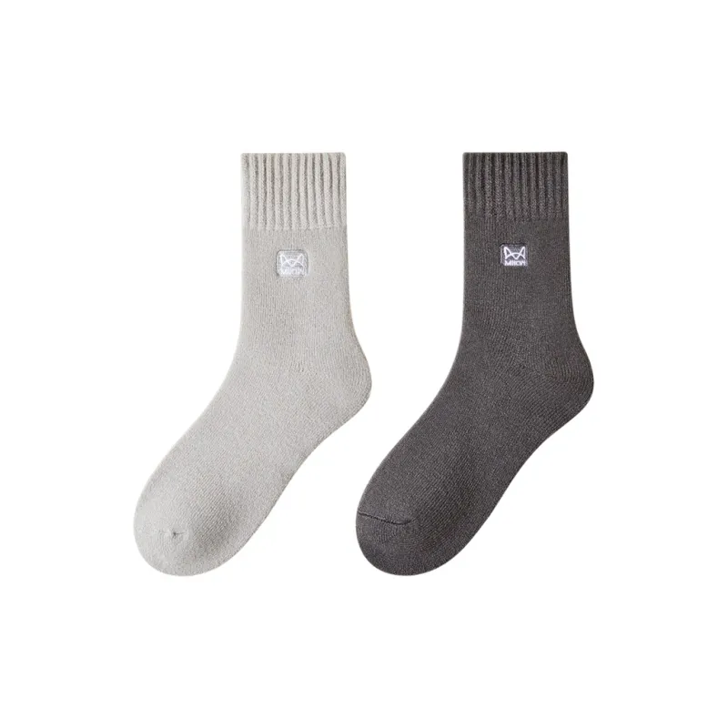 MIIOW Mid Calf Socks Unisex Combo Set-11