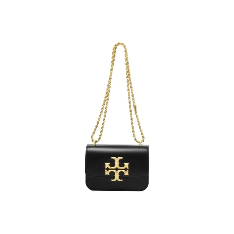 TORY BURCH Eleanor Small Convertible Shoulder Bag Black-1