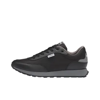 HUGO BOSS Low-Top Casual Shoes Men's Pure Black
