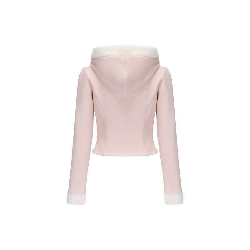 CHIWAWAMEME Sweatshirt Women's Ballet Pink-1