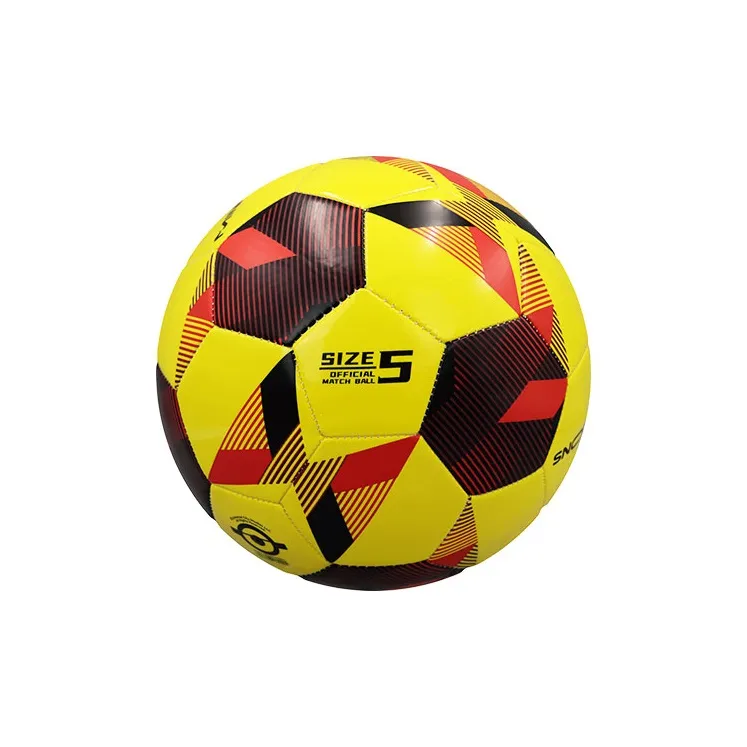 SIPAKESPORT x MINIONS Size 5 Soccer PU Unisex Yellow Black-4