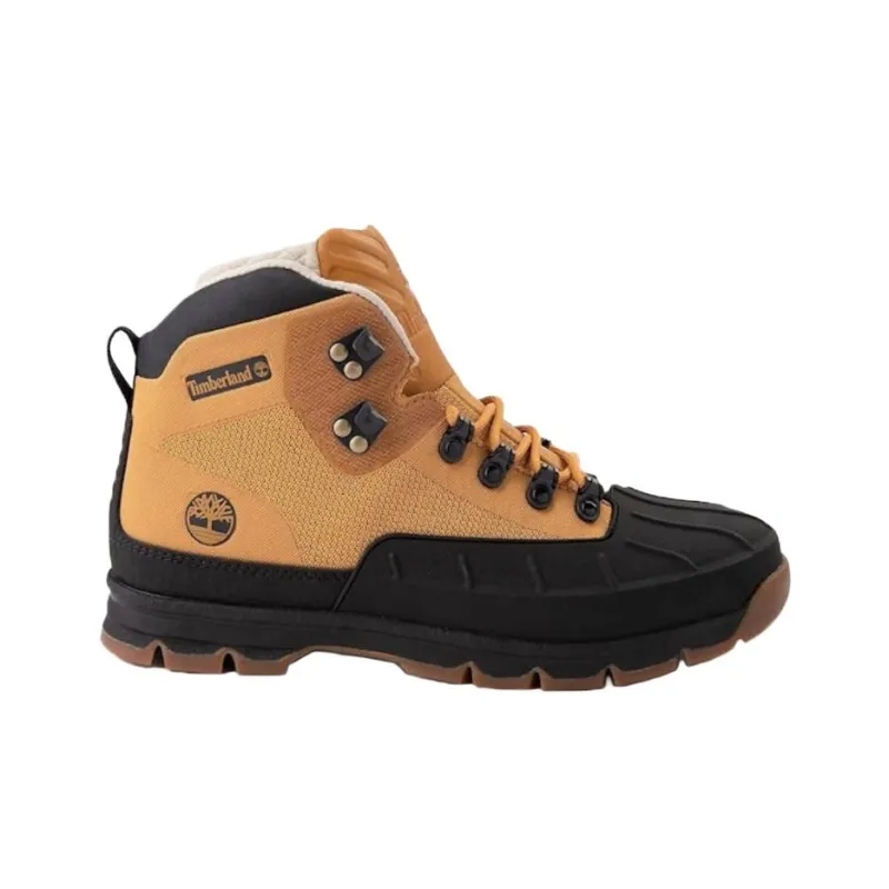 Timberland Euro Hiker Shell Toe Boot Wheat Black-1