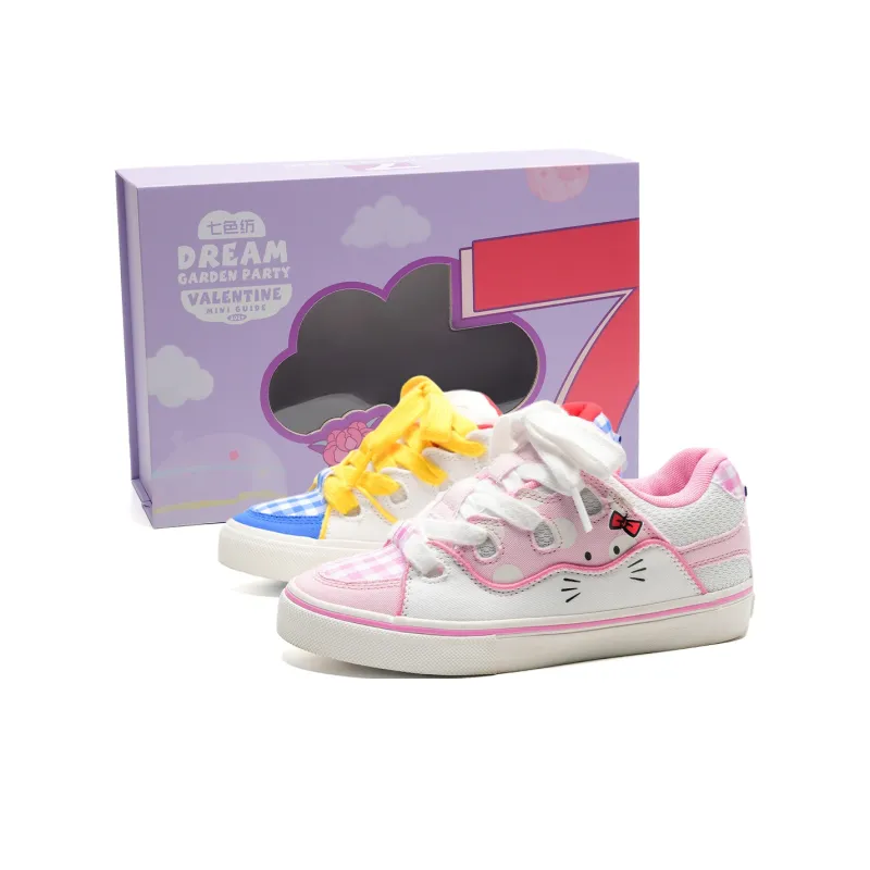 7 SEVFUN Low-Top Skateboard Shoes Unisex Strawberry Pink-17