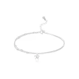Sterling Silver Stars Bracelet