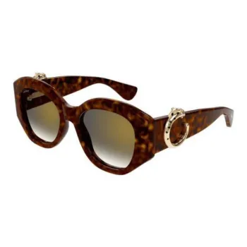 Cartier Panthere Square Frame Sunglasses