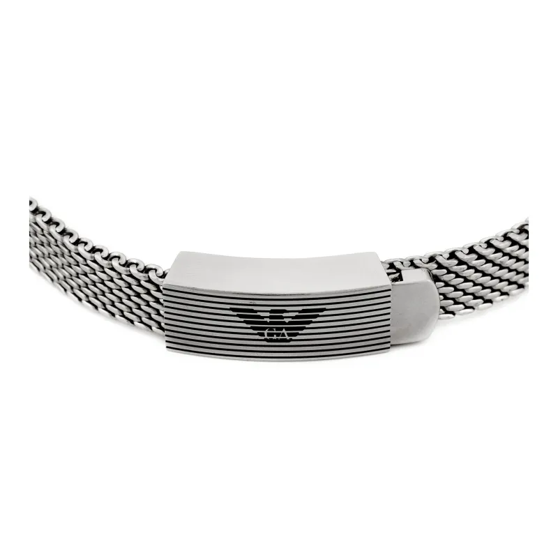 EMPORIO ARMANI Stainless Steel Mesh Bracelet-2