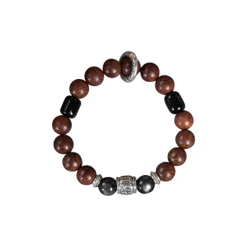 Tianzong Golden Sandalwood Bracelets Unisex