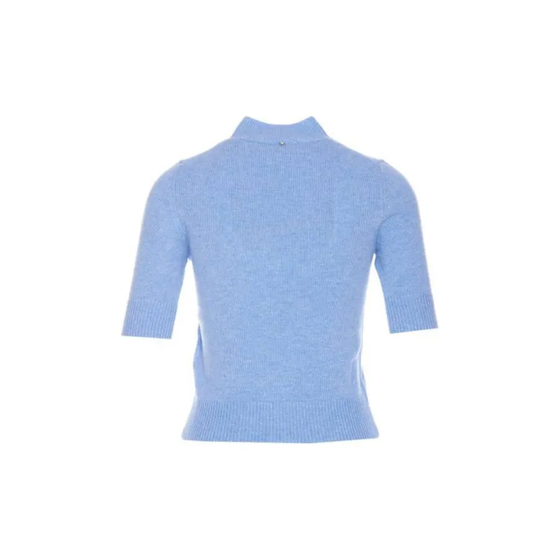 SportMax Mock Neck Short Sleeved Jumper-1
