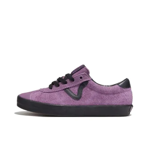 Vans Sports Anti-Slip Wear-Resistant Low-Top Skateboard Shoes Women's Purple
