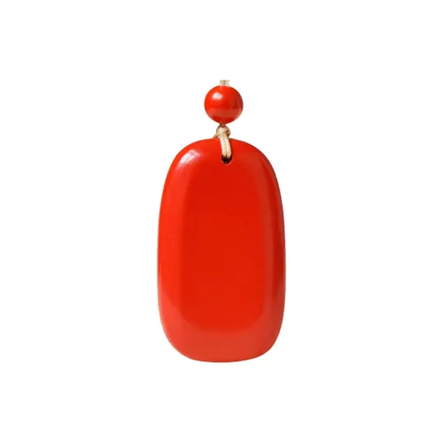 HUWEI Cinnabar Necklaces Unisex