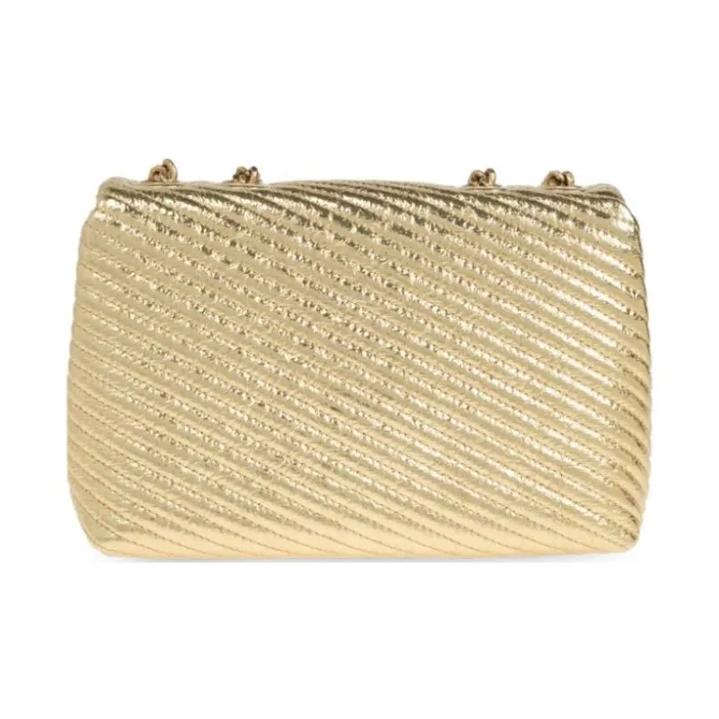 TORY BURCH Kira Lambskin Portable Crossbody Bag, Shoulder Bag Trumpets Women's Gold-2