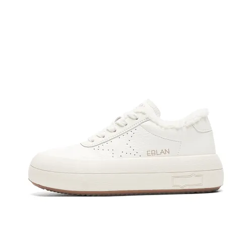 EBLAN Skateboard Shoes Women's Beige