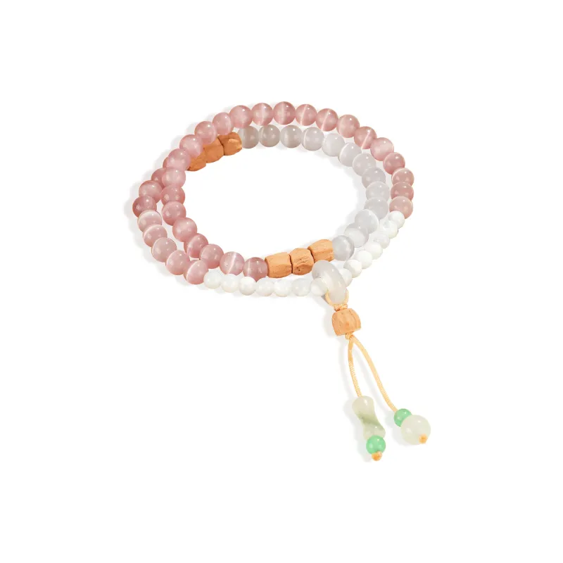 DVNRR Glass Cat Eye Bracelets Women's-14