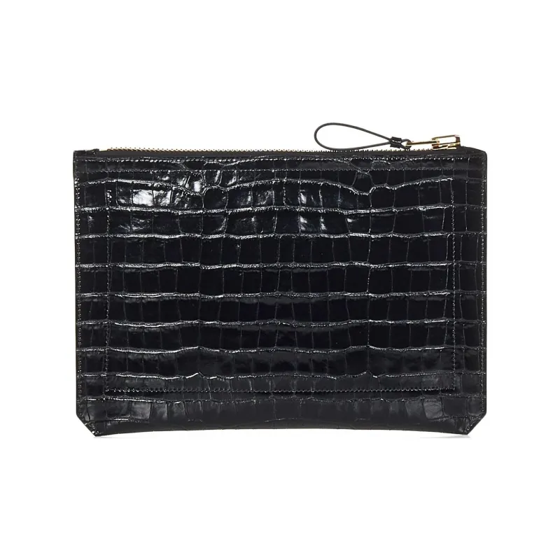 TOM FORD Buckley Embossed Small Clutch Bag-1