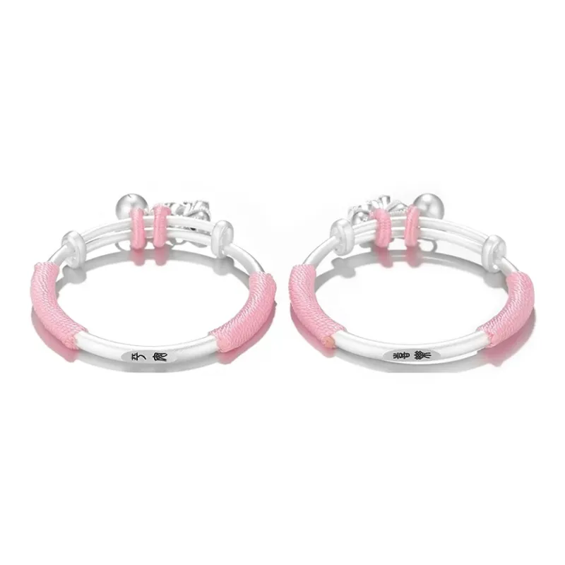 KING SIZE JEWELRY 999 Fine Silver Bangles Kids'-1
