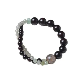 LINKY Laboratory Small Leaf Red Sandalwood Bracelets Unisex