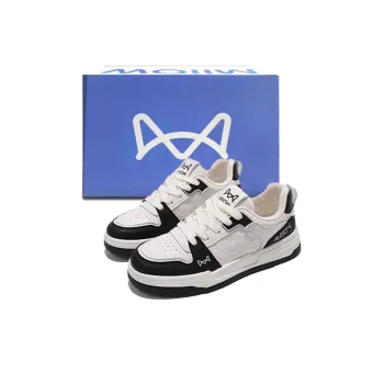 MIIOW Trend Party Series Coverage Wear Resistant Lightweight Low Top Skateboard Shoes Unisex