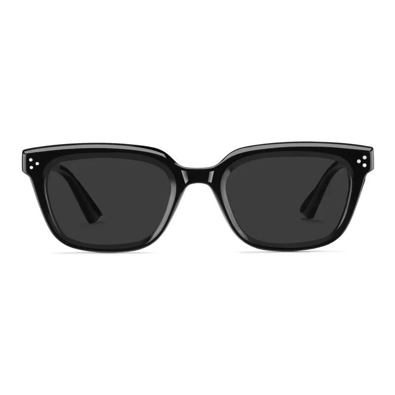 Wood Premium PC Square Sunglasses Unisex-1