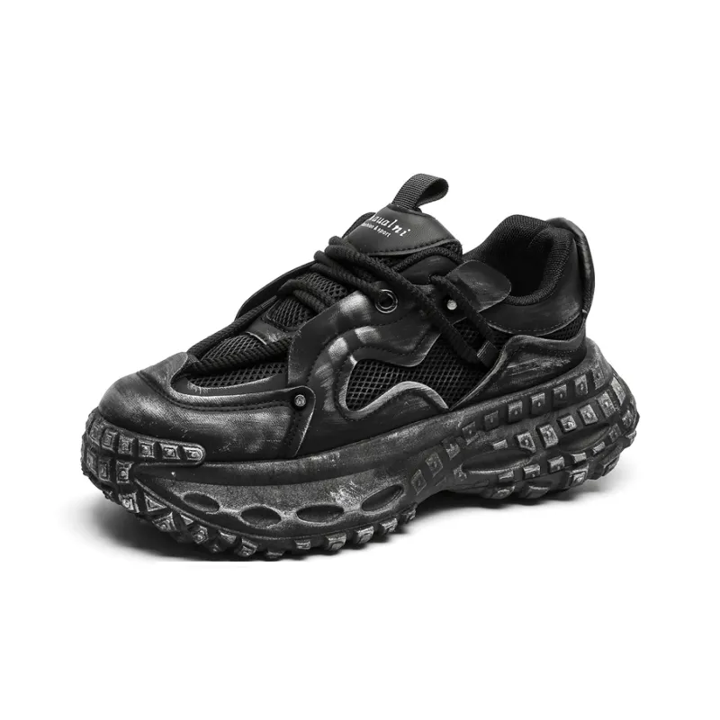 SOURCE Slip Resistant, Abrasion Resistant, Breathable Low Top Chunky Sneakers Men's-3