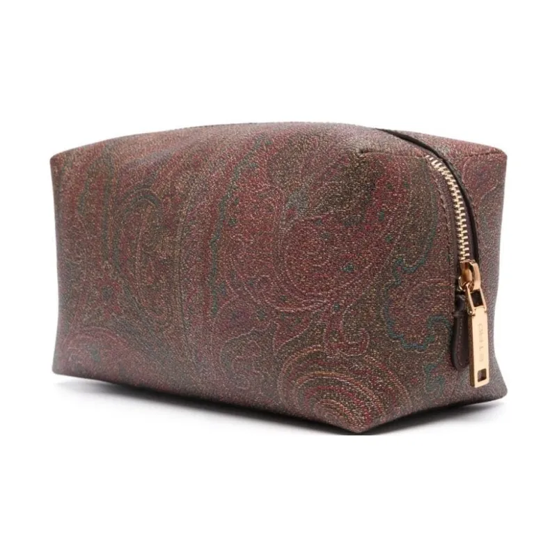 ETRO Coated Canvas Makeup Bag Men's Multicolor-2