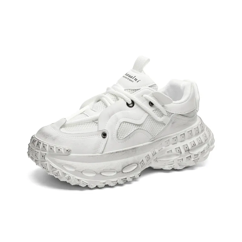 SOURCE Slip Resistant, Abrasion Resistant, Breathable Low Top Chunky Sneakers Men's-1