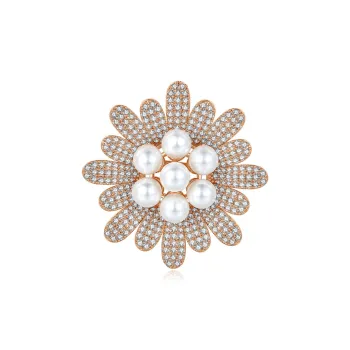 SENDME Eco Friendly Copper Brooches Women's