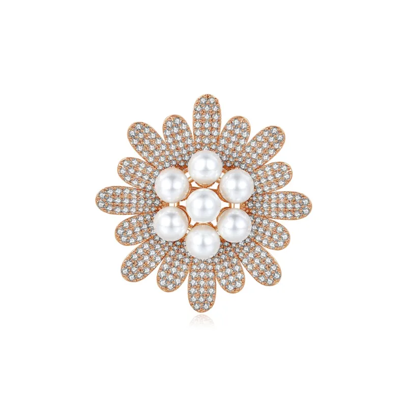 SENDME Eco Friendly Copper Brooches Women's-0