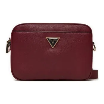 GUESS Polyurethane Crossbody Bag Shoulder Bag Regular Women's Bordeaux Color