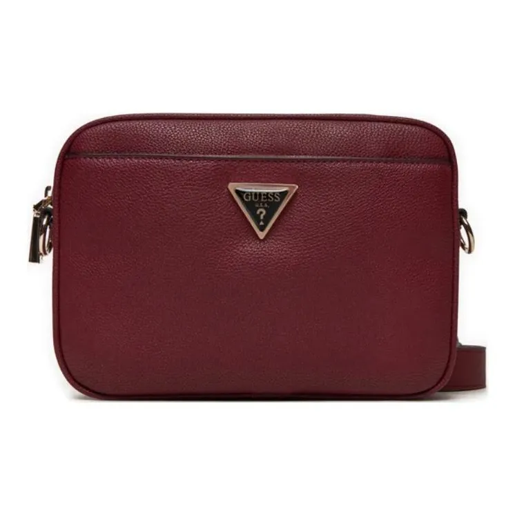GUESS Polyurethane Crossbody Bag Shoulder Bag Regular Women's Bordeaux Color-0