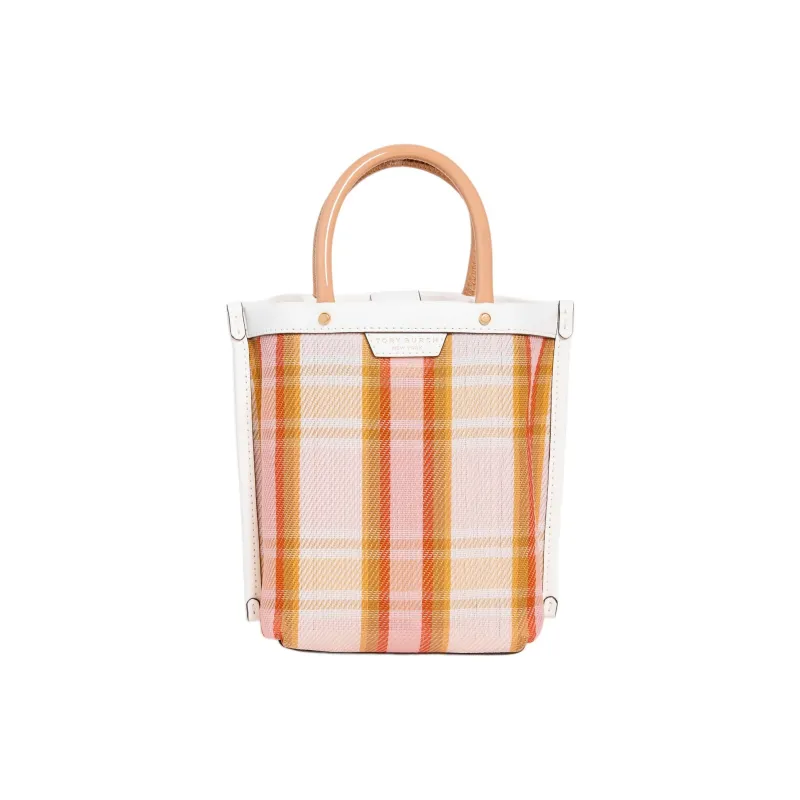 TORY BURCH Perry Leather Tote Bag, Shopping Bag, Shoulder Bag, Crossbody Bag, Handbag Mini Women's Multicolor-0