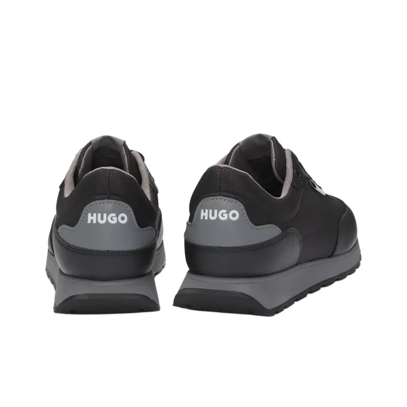 HUGO BOSS Low-Top Casual Shoes Men's Pure Black-3