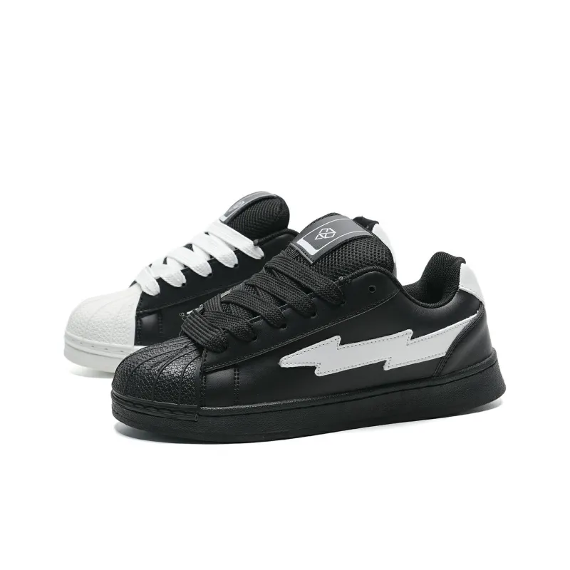 OAOQ Wear-resistant And Lightweight Low-Top Skateboard Shoes Unisex Box-33