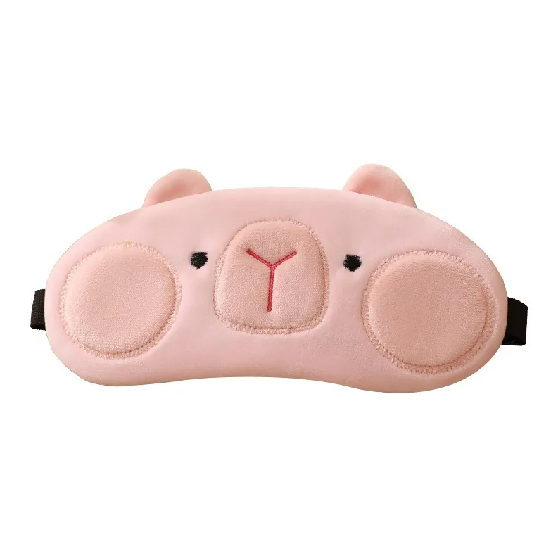 Future Maple Elastane Ultra Soft Eye Masks Beige/Coffee/Pink-1