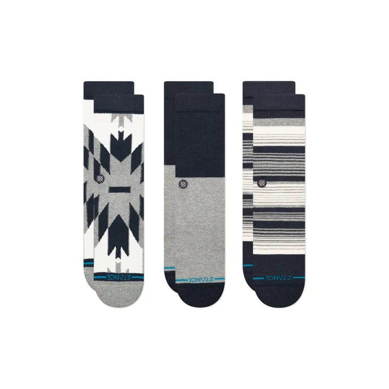 Stance Mid Calf Socks Unisex 3 Pack-3