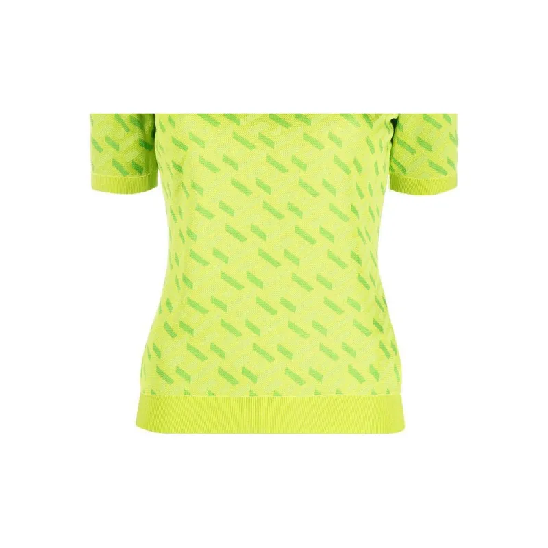 VERSACE La Greca print Top-4
