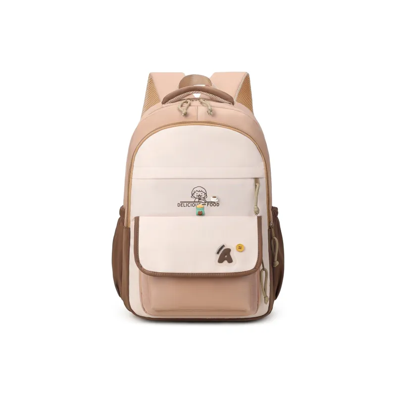 MOK Polyester Backpack Regular Women's Multicolor-3