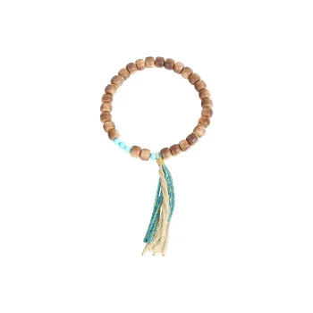 Cuiya Golden Building Sandalwood Bracelets Unisex