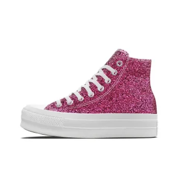 Chuck Taylor All Star Converse Lift Platform High 'Glitter' By You