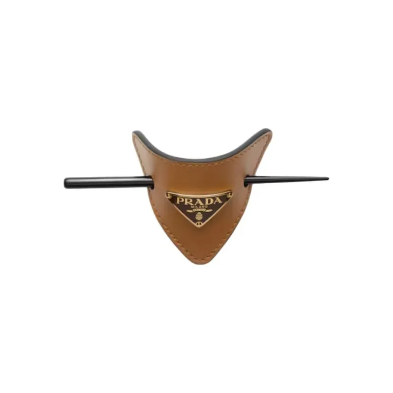 PRADA Leather Hair Clip-0