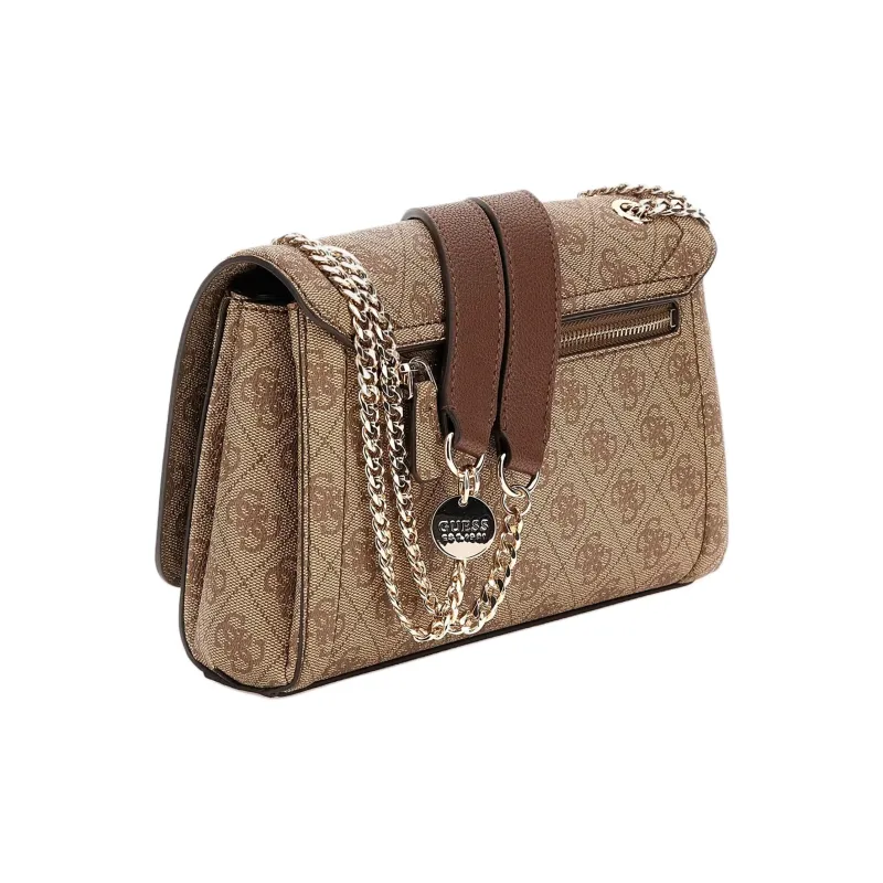 GUESS Polyurethane Crossbody Bag Shoulder Bag Women's Beige-1