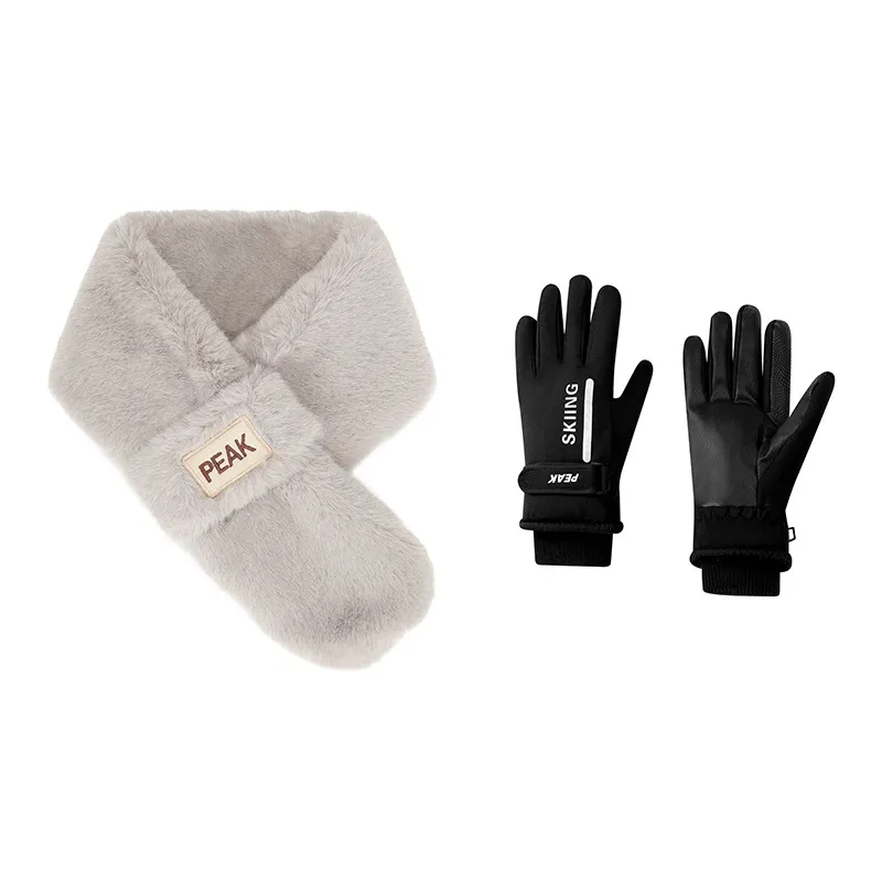 PEAK Knit Scarves Unisex-3