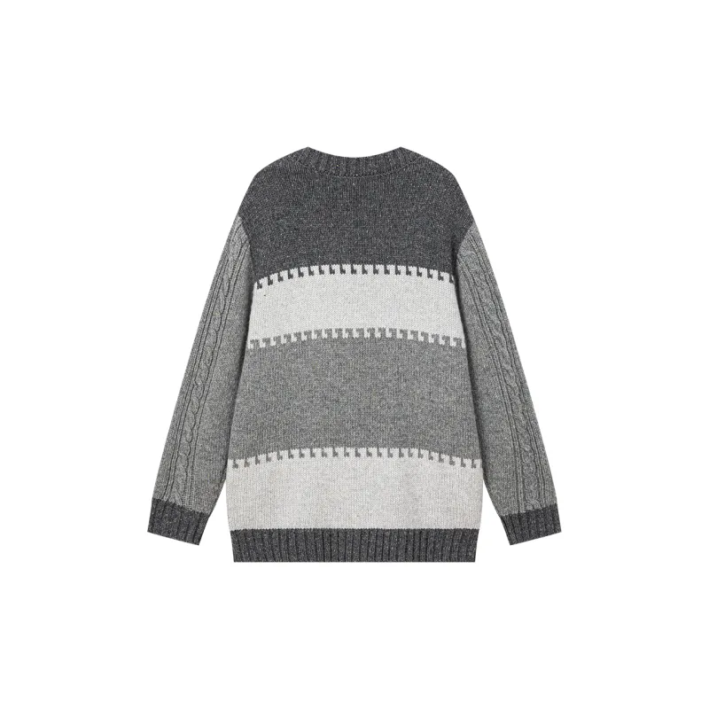 UOOYAA x NAIWAJIAZU,LIANMINGKUAN Sweater Women's Gray-1