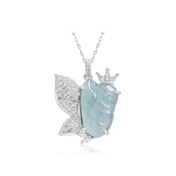 YUANYUXIANG Ice Type Jadeite Necklaces Women's