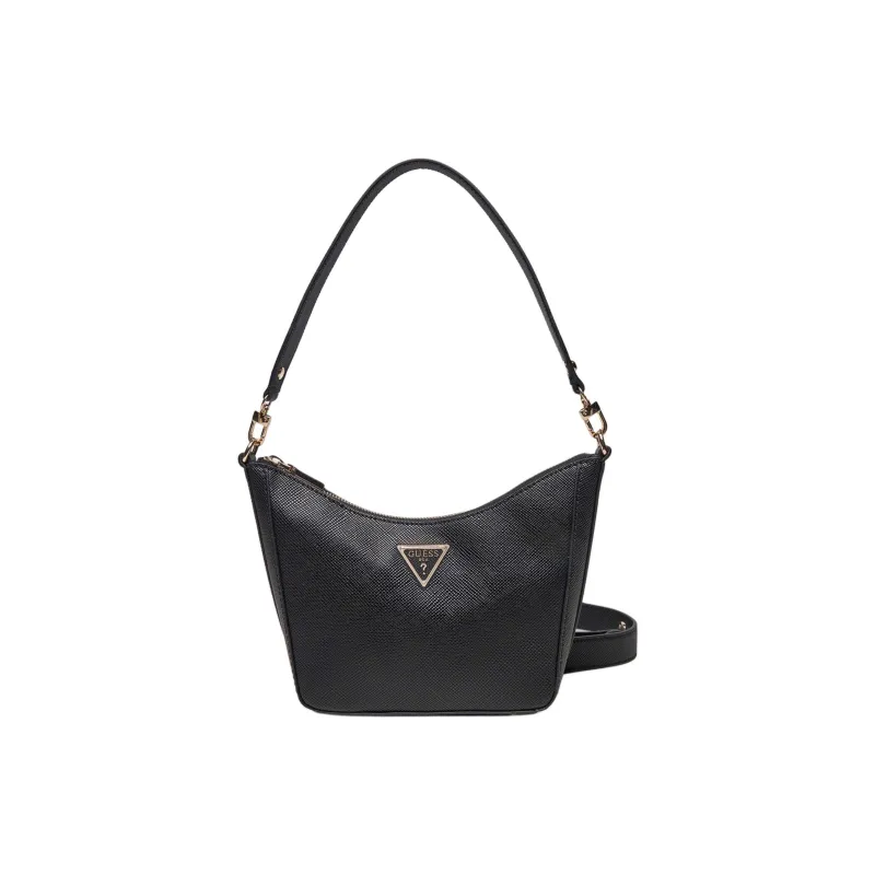 GUESS Polyurethane Portable Crossbody Bag, Shoulder Bag Regular Women's Black-0