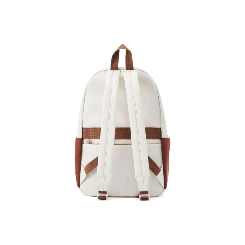 Kawasaki Fabric Backpack Unisex Khaki/Red/Black-3
