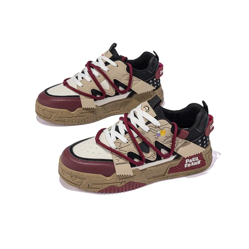 PAUL FRANK Slip Resistant, Abrasion Resistant, Lightweight Low Top Skateboard Shoes Unisex-2